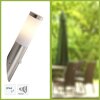 Brilliant CHORUS outdoor wall light stainless steel, 1-light source, Motion sensor