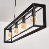 TRARYD Pendant Light black, 4-light sources