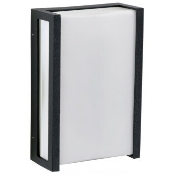 Albert 6400 outdoor wall light LED black, 1-light source