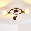 POLMAK Ceiling light black-gold, 3-light sources