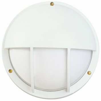 Albert 6034 outdoor wall light white, 1-light source