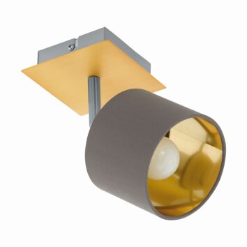 Eglo VALBIANO Spot brass, matt nickel, 1-light source