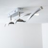 Paul Neuhaus POLINA ceiling light LED stainless steel, 2-light sources