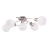 Globo WILLY Ceiling Light matt nickel, 5-light sources