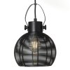 Brilliant SAMBO Pendant Light black, 3-light sources