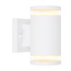 Outdoor Wall Light Globo ALCALA white, 2-light sources