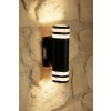 Konstsmide MODENA outdoor wall light black, 2-light sources