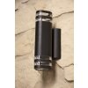 Konstsmide MODENA outdoor wall light black, 2-light sources
