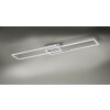 Leuchten-Direkt IVEN Ceiling light LED brushed chrome, 2-light sources, Remote control