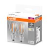 Osram LED E27 6 Watt 2700 Kelvin 806 Lumen Set of 2