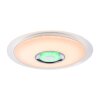 GLOBO TUNE Ceiling Light LED white, 2-light sources, Remote control, Colour changer