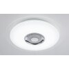 GLOBO TUNE Ceiling Light LED white, 2-light sources, Remote control, Colour changer