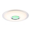 GLOBO TUNE Ceiling Light LED white, 2-light sources, Remote control, Colour changer