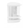 Brilliant HOLLYWOOD Outdoor Wall Light white, 1-light source