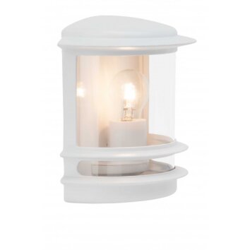 Brilliant HOLLYWOOD Outdoor Wall Light white, 1-light source