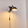 LASANO Wall Light black, 1-light source
