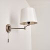 NEUVILLE Wall Light matt nickel, 1-light source