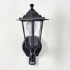 VALTIMO outdoor wall light black, 1-light source, Motion sensor