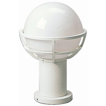 Albert 520 pedestal light white, 1-light source