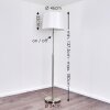 Neuville Floor Lamp matt nickel, 3-light sources