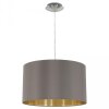 Eglo MASERLO hanging light matt nickel, 1-light source