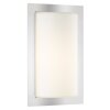 LCD outdoor wall light LED stainless steel, 1-light source, Motion sensor