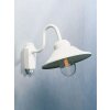Konstsmide Vega wall light white, 1-light source