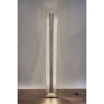 Holländer UTOPISTICO floor lamp black, silver, 1-light source