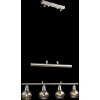 Globo ROMAN Pendant Light LED matt nickel, 4-light sources