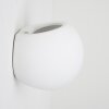 Flot wall light white, 1-light source