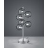 Table Lamp Trio Leuchten ALICIA chrome, 6-light sources