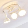 POLMAK Ceiling light gold, white, 3-light sources