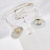 POLMAK Ceiling light gold, white, 3-light sources