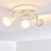 POLMAK Ceiling light gold, white, 3-light sources