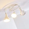 POLMAK Ceiling light gold, white, 3-light sources