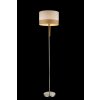 Globo floor lamp matt nickel, 1-light source