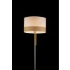 Globo floor lamp matt nickel, 1-light source