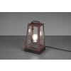 Trio ARKANSAS Table lamp rust-coloured, 1-light source