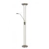 Lucide CHAMPION floor lamp LED chrome, 2-light sources