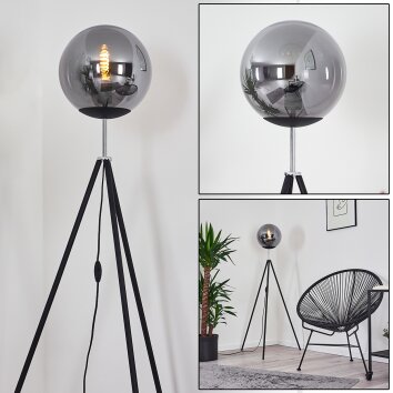 MURTER Floor Lamp black, 1-light source