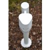 Konstsmide Modena outdoor floor lamp white, 1-light source