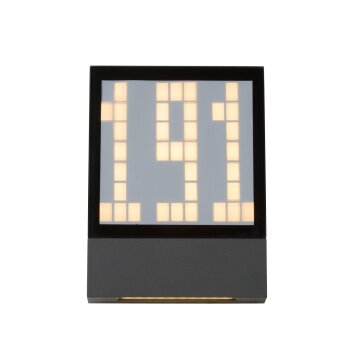 Lucide DIGIT Wall Light LED anthracite, 1-light source