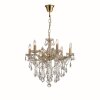 Ideal Lux FLORIAN Chandelier gold, 6-light sources