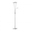 Leuchten-Direkt HELIA floor lamp LED stainless steel, 4-light sources