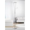 Leuchten-Direkt HELIA floor lamp LED stainless steel, 4-light sources