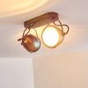 Butikon Ceiling Light rust-coloured, 2-light sources