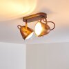 Butikon Ceiling Light rust-coloured, 2-light sources
