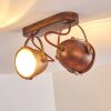 Butikon Ceiling Light rust-coloured, 2-light sources