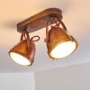 Butikon Ceiling Light rust-coloured, 2-light sources