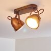 Butikon Ceiling Light rust-coloured, 2-light sources
